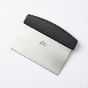 Raspador de Acero Inoxidable con Mango Ergonómico para Repostería y Cocina