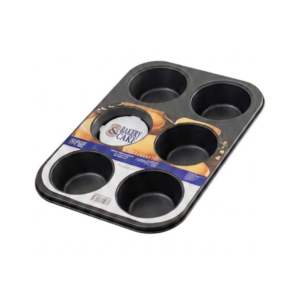 Caja con 12 Piezas Molde para Muffins de 6 Cavidades