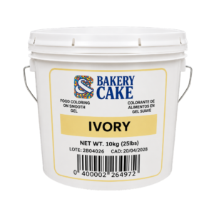 Colorante en Gel Ivory Cubeta 10 kg para Repostería
