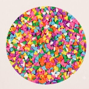 Confetti Corazón para Decoración de Pasteles – 1 kg